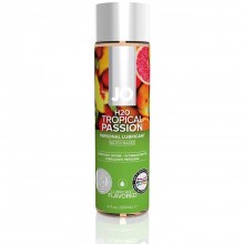 Интимная смазка на водной основе с ароматом тропических фруктов «JO Flavored Tropical Passion», объем 120 мл, System JO KEMJO40121, коллекция JO H2O Flavors, 120 мл.