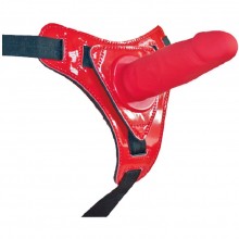 Трусики с насадкой Deep Climax Red, красные, 92001redHW, бренд Howells, длина 12 см., со скидкой