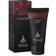 Универсальный гель для мужчин на водной основе, «Titan Gel Tantra» увлажняющий и увеличивающий, объем 50 мл, Titan TIT1345, из материала водная основа, 50 мл., со скидкой