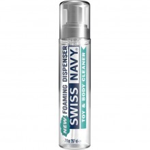Очиститель-пенка для игрушек и тела на основе масла чайного дерева Swiss Navy «Toy & Body Cleaner», объем 207 мл, SNTB7OZ, 207 мл.