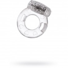 Виброкольцо ToyFa «Vibrating Ring 818034-1», цвет прозрачный, диаметр 2 см, из материала ПВХ, диаметр 2 см.