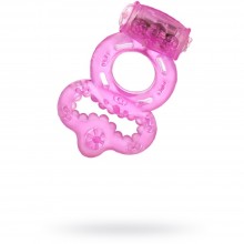 Оригинальное виброкольцо ToyFa «Vibrating Ring 818037-3», цвет розовый, диаметр 2 см, диаметр 2 см., со скидкой
