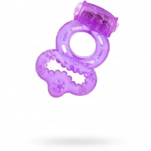 Виброкольцо для члена ToyFa «Vibrating Ring 818037-4», цвет фиолетовый, диаметр 2 см, диаметр 2 см.