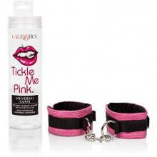 Универсальные наручи «Tickle Me Pink» на цепочке, цвет розовый, размер OS, California Exotic Novelties SE-2730-10-2, бренд CalExotics, длина 39.25 см.