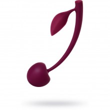 Вагинальный шарик в форме вишенки из силикона «Wild Cherry» от компании Jos, цвет вишневый, 782025, длина 13 см.
