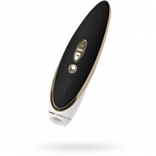 Женский вибратор «Luxury Haute Couture» с вакуум-волновым бесконтактным стимулятором, цвет черный, Satisfyer INS016556, длина 19.2 см.