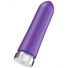Стильный перезаряжаемый мини-вибратор для женщин «Bam», цвет фиолетовый, VeDo 5960350000, из материала Силикон, длина 9.5 см.