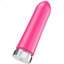 Стильный перезаряжаемый мини-вибратор для женщин «Bam», цвет розовый, VeDo 5960270000, из материала Силикон, длина 9.5 см.