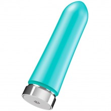 Стильный перезаряжаемый мини-вибратор для женщин «Bam», цвет голубой, VeDo 5960430000, длина 9.5 см.