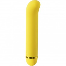 Вибратор для точки G Fantasy Nessie, желтый, Lola Toys 7900-00Lola, бренд Lola Games, из материала Силикон, длина 18 см.
