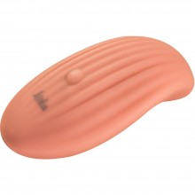 Женский клиторальный силиконовый вибратор «Shape of Water - Shell», цвет оранжевый, Lola Toys 8681-00Lola, длина 9 см.