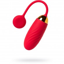 Виброяйцо «Ella Red» с функцией управления через смартфон, цвет красный, Svakom SCB-02A-Red, длина 21.5 см.