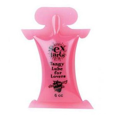 Вкусовой лубрикант «Sex Tarts Lube» от Topco Sales, объем 6 мл, вкус клубники, 1035739, из материала Водная основа, 6 мл., со скидкой