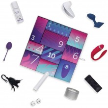 Подарочный набор премиум-класса из 10 предметов We-Vibe «Discover Gift Box», SNCGSGZ, из материала Силикон, длина 9 см.