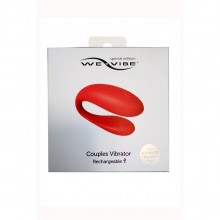 Популярный секс-вибратор для двоих We-Vibe «Special Edition», цвет красный, WV-SpRech, длина 8.1 см., со скидкой