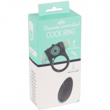 Перезаряжаемое эрекционное кольцо для пениса с вибрацией и пультом ДУ «Remote Controlled Cock Ring», цвет черный, You 2 Toys 5952760000, бренд Orion, длина 6.5 см.
